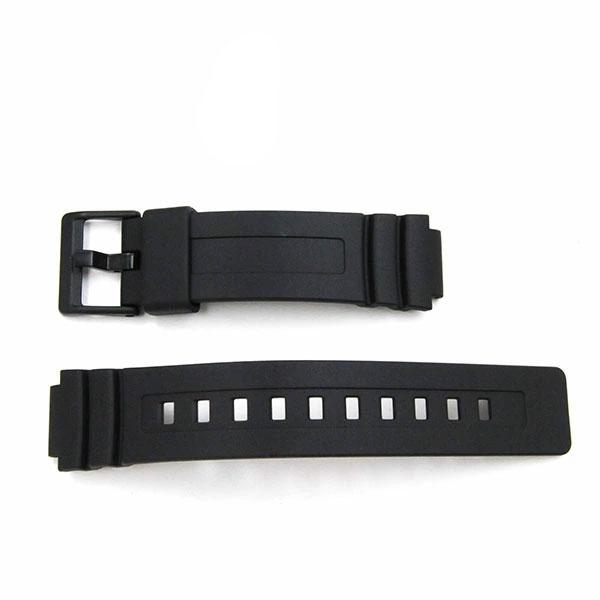 カシオ純正交換バンド CASIO WEB CEPTOR LWA-M145-1A専用ベルト ウレタン 樹脂 ブラック (10332535） [ネコポス配送]　対応機種＝LWA-M145/LCF-30/
