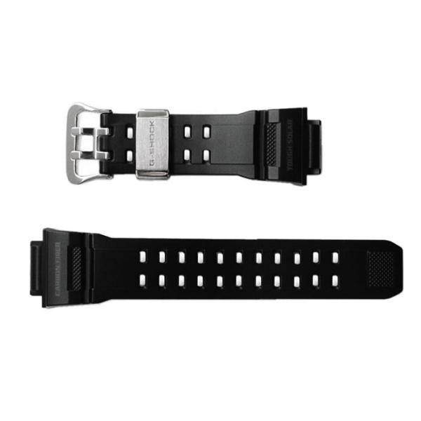 G-SHOCK 純正ベルト GW-9400BJ-1専用バンド ウレタン樹脂 Resin (Carbon Fiber) ブラック 　(10455260_0060） [純正部品]