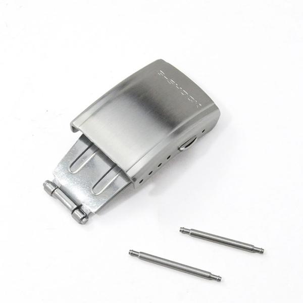 Ｇショック純正パーツ GST-W110D専用バックル+バネ棒付 GST-W110D/GST-W100D 専用金属バンド 中留バックル (1051034_011-10362101/1-10436869/1) ネコポス配送