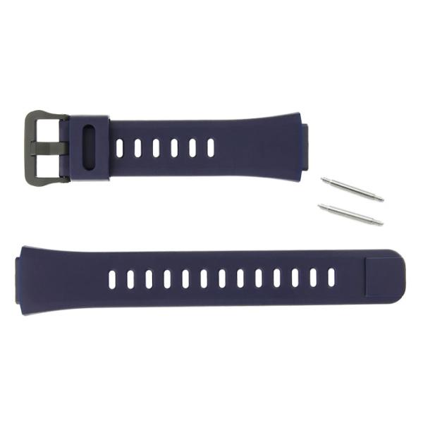 カシオ純正バンド WS-1000H-2A 専用ベルト ウレタン樹脂バンド +バネ棒付 16mm_1.8mm CASIO（10579591_22-72011759/2）ブルー  [ ネコポス配送 ]