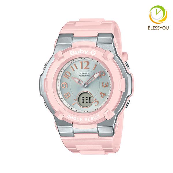 CASIO G-SHOCK baby-G ソーラー電波 トリッパーピンクカラー♪ カシオ【国内正規品】CASIO BABY-G デジタル腕時計 レディース タフ