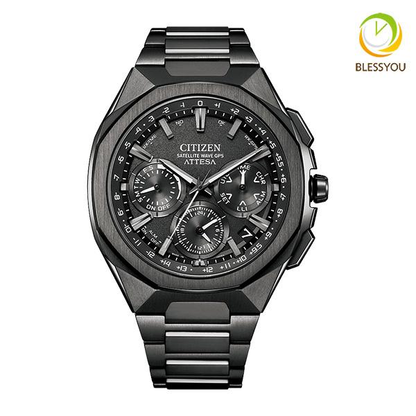 612 CITIZEN 時計　ATTESA 電波ソーラー クロノグラフ　メンズ 612 CITIZEN 時計 ATTESA 電波ソーラー クロノグラフ メンズ