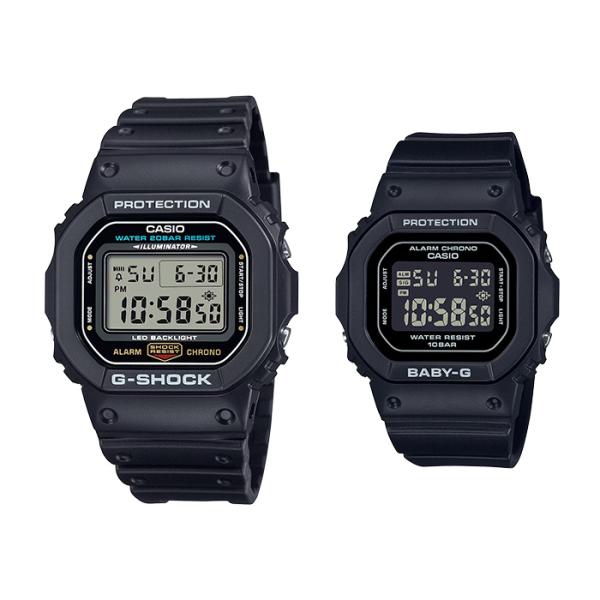 G-SHOCK デジタル ペアウォッチ DW-5600UE-1JF × BGD-565U-1JF 22,5 スクエア 5600系デザイン ジーショック  Gショック ペア カジュアル シンプル