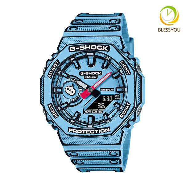 Gショック 腕時計 メンズ CASIO カシオ  G-SHOCK ジーショック 2024年5月 GA-2100MNG-2AJR 23,0 ファッションアイテム アウトドア ギフト 人気