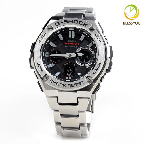 G-STEEL gショック g-shock 電波ソーラー メンズ腕時計 腕時計