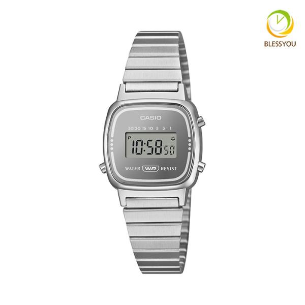 カシオ  レディース 腕時計 スタンダード デジタル 国内正規品 CASIO LA670WES-7AJF 5.5 2026年5月