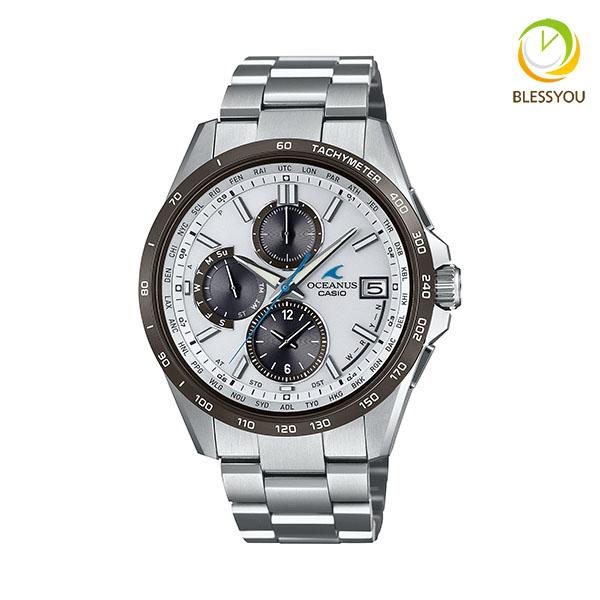 OCEANUS casio オシアナス 腕時計 メンズ 電波ソーラー 時計