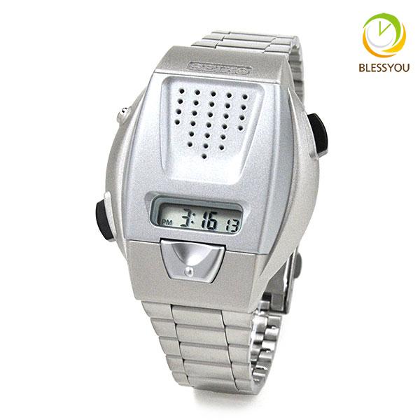 メンズ腕時計 セイコー SEIKO 音声デジタルウオッチ SBJS001 新品お 