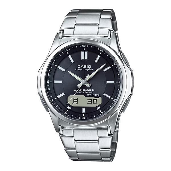 WAVE（CASIO） 腕時計 メンズ 電波ソーラー カシオ腕時計 敬老の日