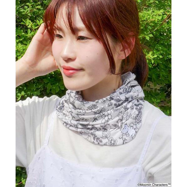 ムーミン グッズ フェイスカバー ヘアバンド レディース UVカット 顔 首 日焼け 紫外線対策 冷感 ひんやり おしゃれ プレゼント ムーミン ネックカバー