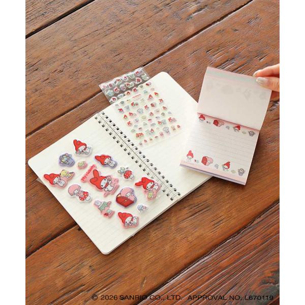 �T�����I Sanrio ���g�� �X�N�G�A���� ������ �����p�b�h �u���b�N �p�e�B���W�~�[ �L�L���� �}�����N���[�� �y�b�N�� �L�����N�^�[���� �X�e�[�V���i���[ ���i�摜2