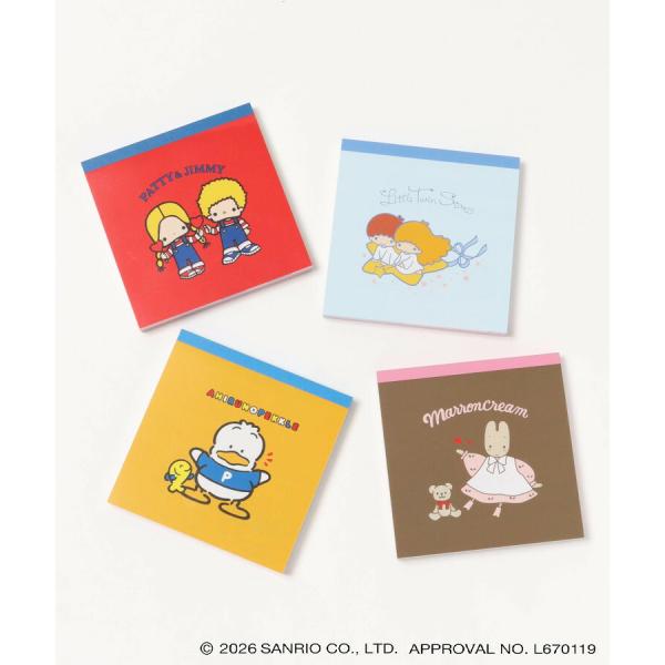 �T�����I Sanrio ���g�� �X�N�G�A���� ������ �����p�b�h �u���b�N �p�e�B���W�~�[ �L�L���� �}�����N���[�� �y�b�N�� �L�����N�^�[���� �X�e�[�V���i���[ ���i�摜3
