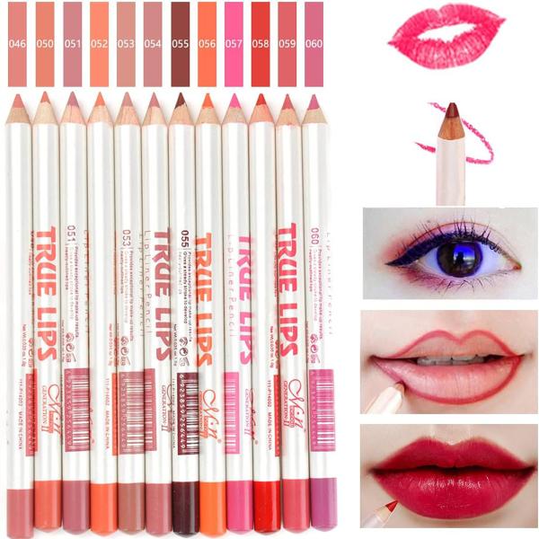 ●12色セット優れる発色力と持続性で唇を美しく表現してくれ、口紅にも肌にも、しっくりとなじみやすいリップペンシルです。●特徴防水性、長持ち性、柔らかいベルベット、スムーズ。長時間優れる発色力をキープし、一日中使って崩れにくいです。食事などを...