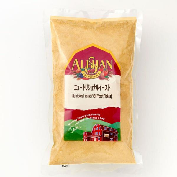 イーストといってもパンに使われるイーストではありません。これは黄色のパウダー状のもので、チーズに似た風味なので、サラダに振りかけたり、スープに入れたりして召し上がって下さい。ベジタリアンの方が不足しがちなビタミンB類が大変豊富です。一日大さ...