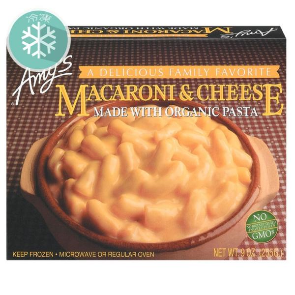 アメリカでは大人気のマカロニチーズ。マカロニの食感とチーズのハーモニーをお楽しみ下さい。原産国:アメリカ賞味期限:冷凍24ヶ月原材料：マカロニ(小麦粉、全粒小麦粉), 低脂肪牛乳, チェダーチーズ, バター, 米粉, 食塩 / 着色料（アナ...