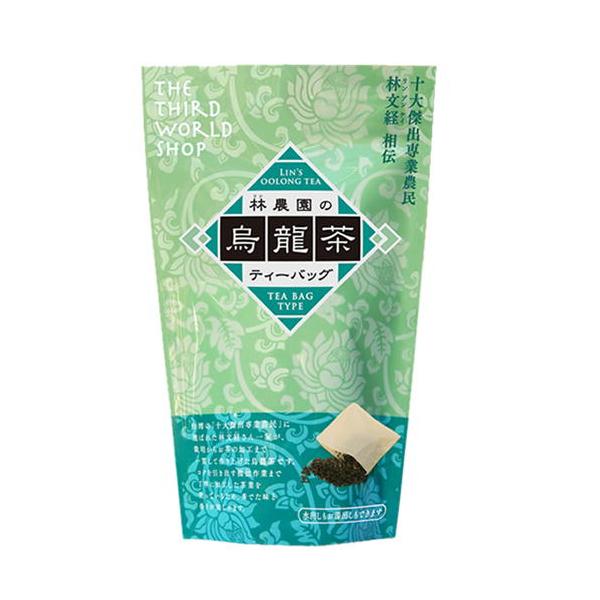 送料無料　林農園 1リットル用烏龍茶ティーバッグ　60g(５g×12包)×4個セット　　第3世界ショップ