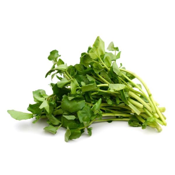 朝・市場に出荷された新鮮な野菜・果物 をその日の夕方に発送致します！（水・日を除く）濃緑色が鮮やかなクレソンです。わさびの仲間で、独特の香りとピリッとした辛味があり、ステーキやローストビーフなどの肉料理の付け合わせに使われることが多いです。...