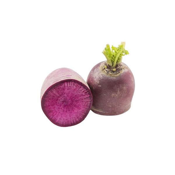 朝・市場に出荷された新鮮な野菜・果物 をその日の夕方に発送致します！（水・日を除く） 皮も中もおどろくほど赤く、肉質やわらかく味わいのある紅心大根です。サラダや漬物だけでなく、スープなど食べ方は工夫次第です。※画像は商品と異なる場合がござい...