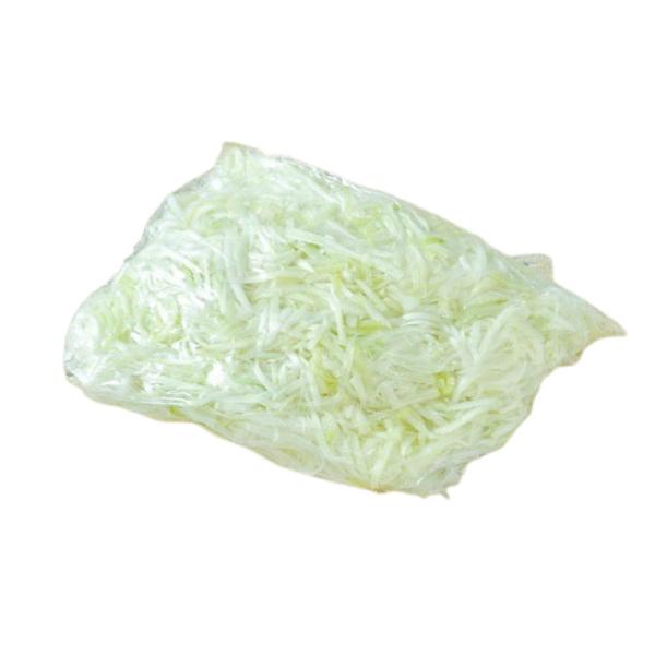 高鮮度維持のため、受注後、冷蔵商品をカットし、翌日納品させていただきます。（中1日納品ですので、ご注意ください）。納品後3日以内を目安に、お早めにご利用ください。しらがねぎ芯入り3ミリカットです。原産地は中国加工は国産です。是非この機会にご...