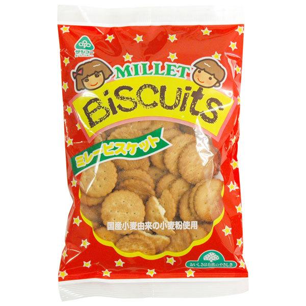 恒食 サンコー ミレー ビスケット 165g Ko ビーライフショップ 通販 Yahoo ショッピング