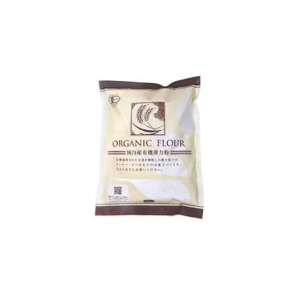 ■数量限定品■有機JAS認定品■国産有機小麦100％■天ぷら、菓子などに■ストレート挽き【使用方法】 天ぷら、菓子などに【開封前賞味期間】 常温で6ヶ月【原材料】 有機小麦粉（国産）・本商品はメール便専用で,ポスト投函となります、代引き・時...