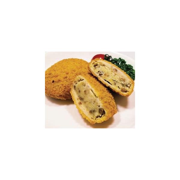 風味豊かな国産黒毛和牛と玉ねぎの甘みを包んだコロッケを菜種油で揚げました。原材料：じゃがいも(国産)、牛肉、玉ねぎ、砂糖、牛乳、しょうゆ(大豆を含む)、乾燥マッシュポテト、食塩、衣(パン粉、小麦粉)、揚げ油(なたね油)、(一部に小麦・乳成分...