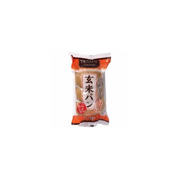 送料無料 創健社 堅実選品 玄米パン あんなし 3個x2個セット 送料