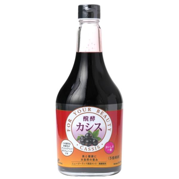 ジャフマック醗酵カシス（飲料）　565ml x6個セット　創健社