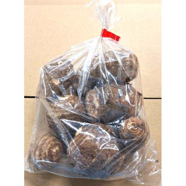 生産者：大原農園（神奈川県秦野市）防除：農薬0回・化肥0回品種：やいち（とても味の良い在来種です）粘り気のあるしっとりとした口当たり。また、まろやかな甘さがあり、とても食味の良い里芋です。神奈川県で栽培されている「弥一芋」という里芋で、明治...