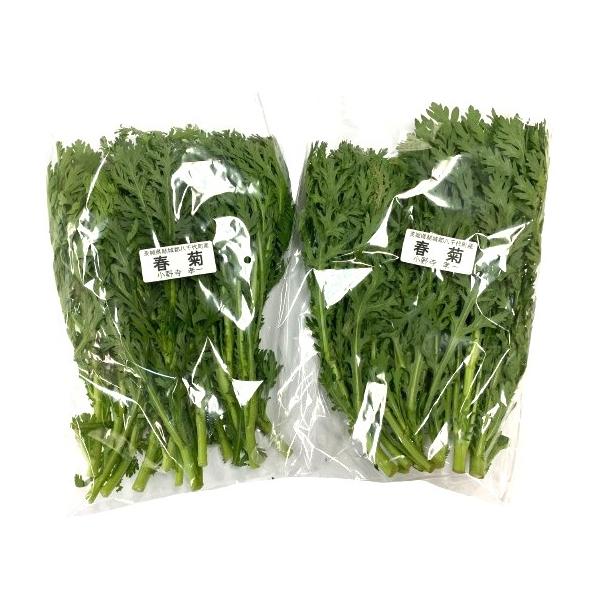 生産者：小野寺孝一（茨城県八千代町）防除：農薬0回・化肥0回白菜やメロンでお馴染みの茨城県の小野寺孝一さんは、様々な作物を栽培しますが全てが上手で「名人」と呼ばれている生産者。寒くて難しいこの時期の春菊は、小野寺さんの独壇場といっても良いで...