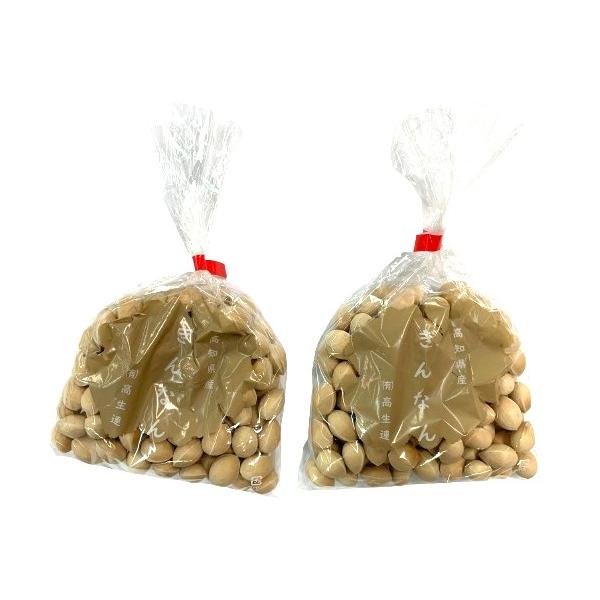 生産者：高生連（高知県南国市）防除：農薬0回・化肥0回もっちりとした食感とほろ苦さが魅力的な秋の味覚銀杏です。