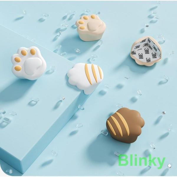 商品名: コーナー カバー ガード 4個セット 動物 かわいい ポップ テーブル 机 つくえ 角 カド かど コーナーパッド 衝撃吸収 子供 安心 保護 アニマル 猫爪 猫の手 ケガ防止 クッション    商品説明:アニマル コーナーガード...