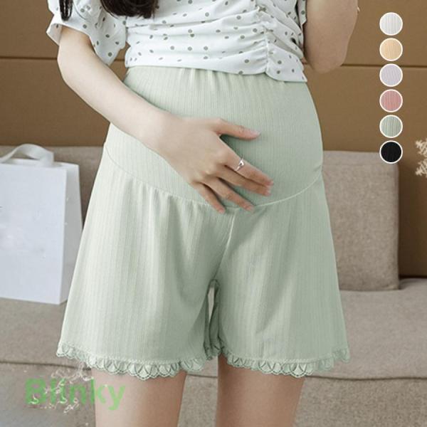 素材：ポリエステル100%カラー：ブラック/ホワイト/ピンク/ベージュ/ミントグリーン/グレージュサイズ：ワンサイズ着丈:約40cm 股下:約9cm ウエスト(ゴム仕様):約83-124cm ヒップ:約100-136cm もも周り:約54-...