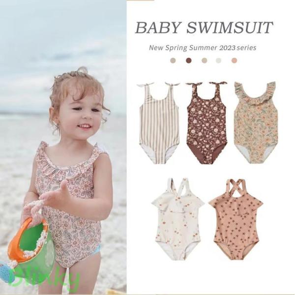 かわいい女の子のワンピース水着です、海やプールだけでなく、スイミングスクールや幼稚園、保育園にも最適。柔らかい伸縮性のある素材を採用しており、ベビーの体型を考慮したデザイン、着心地がよく着脱も簡単な水着です。素材 ポリエステル・ポリウレタン