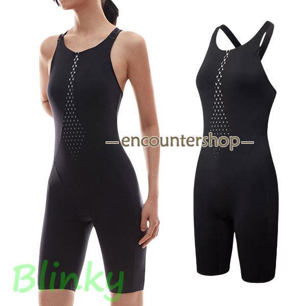 水着 レディース フィットネス水着 競泳水着 オールインワン 体型カバー 胸パッド付き 着痩せ 潜水 速乾 ビーチウェア スポーツ おしゃれ 海水浴