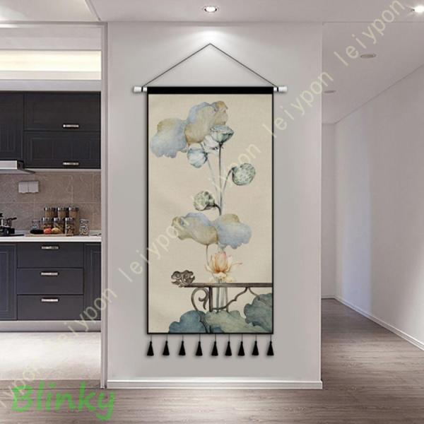 【商品仕様】素材：ポリエステルサイズ：40x80cm（タッセル*4）、50x100cm（タッセル*5）、60x120cm（タッセル*6）セット内容：タペストリー*1、無痕フック*2、縄*1（簡単に組み立てられます。）高品質な印刷技術、鮮やか...