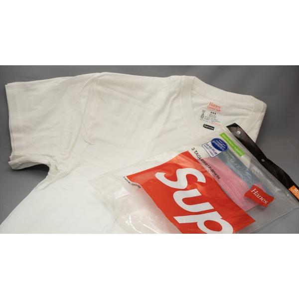 Supreme Hanes Crew Tシャツ (1枚） : ブリスフルタイム - 通販