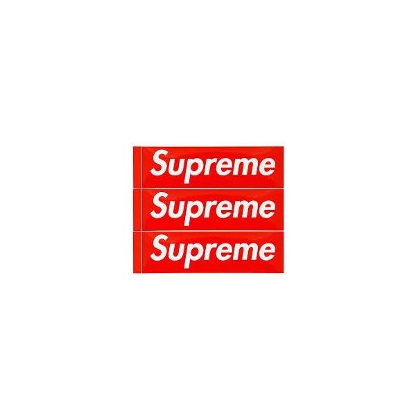 Supreme シュプリーム Box Logo ステッカー 正規品 3枚 サイズ