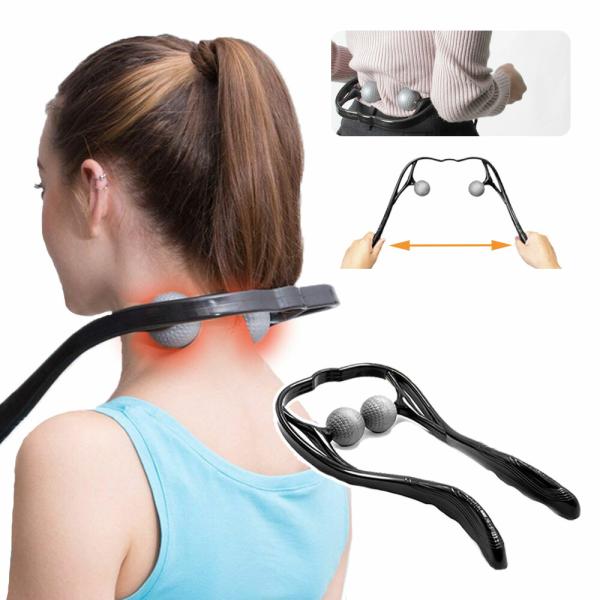 首 肩こり 解消グッズ マッサージ器 肩こり解消 グッズ マッサージ  首こり  ネックマッサージャー ツボ押し 健康グッズ  プレゼント KAN001580