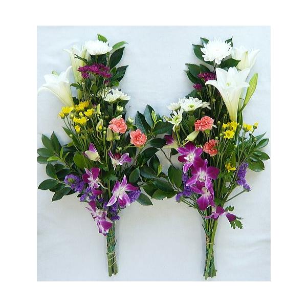 お墓参りに お供えに お供え花 墓花 初盆に 生花 仏花 お供え花 生花 豪華な仏花 墓花 1対 Buyee Buyee 日本の 通販商品 オークションの代理入札 代理購入