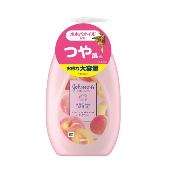 他サイト： ジョンソンボディケア ラスティングアロマミルク ピーチとアプリコットの香り 500ml ボディクリーム ボディミルク ローションの商品画像