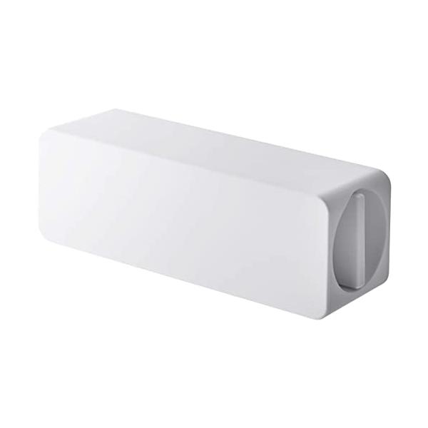 ・単品・ホワイト 5627・商品サイズ：約W9XD3XH3.5cm・耐荷重：約250ｇ　　耐熱：90℃　耐冷：-40℃　　・対応サイズ：チューブ：幅約6.5cm・厚み約1mm・長さ約18cm以内・品質表示：本体（容器・蓋・ハンドル）　：AB...