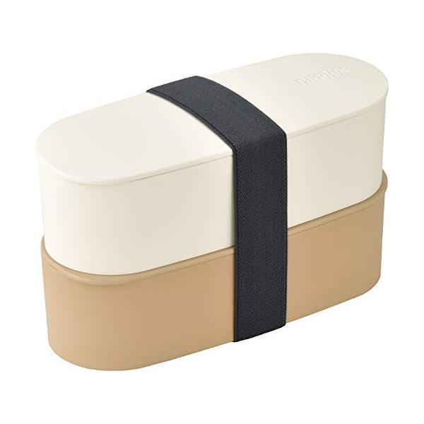 ・600ml/DJT-600W BE・ベージ・サイズ(約):16×6.5×9.5cm、本体重量(約):300g・素材・材質:上フタ・下フタ/ポリプロピレン、本体/飽和ポリエステル樹脂、仕切り/ポリプロピレン、パッキン/シリコーンゴム・食洗機...