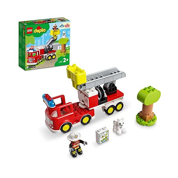 他サイト： レゴ(LEGO) デュプロ デュプロのまち はしご車 10969 おもちゃ ブロック プレゼント幼児 赤ちゃん 車 くるま 男の子 女の子 2歳の商品画像