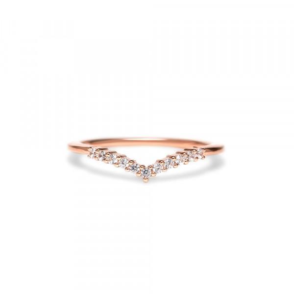 BLOOM ブルーム 指輪 リング ピンキーリング レディース シルバー