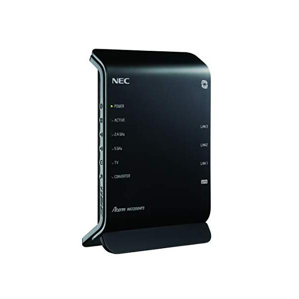 NEC 無線LAN WiFi ルーター dual band Wi-Fi5 (11ac) WG1200HP3 Atermシリーズ 2ストリーム :br3c9987139a:ブロッサムショップ 通販 NEC 無線LAN WiFi ルーター dual band Wi-Fi5 (11ac) WG1200HP3 Atermシリーズ 2ストリーム (5
