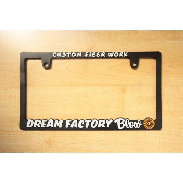 オリジナルナンバープレート枠 ナンバーフレーム ライセンスフレーム