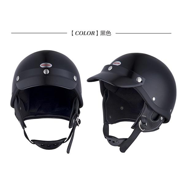 Born Free ショーティーヘルメット こちらのヘルメットはシェルに発砲をいれずにシェル＋インナーのみで オーシャンビートルさんと同じ構造になりますので 目深に被れシルエットは某日本メーカーと同じになります。インナーは取りはずし可能ブラ...