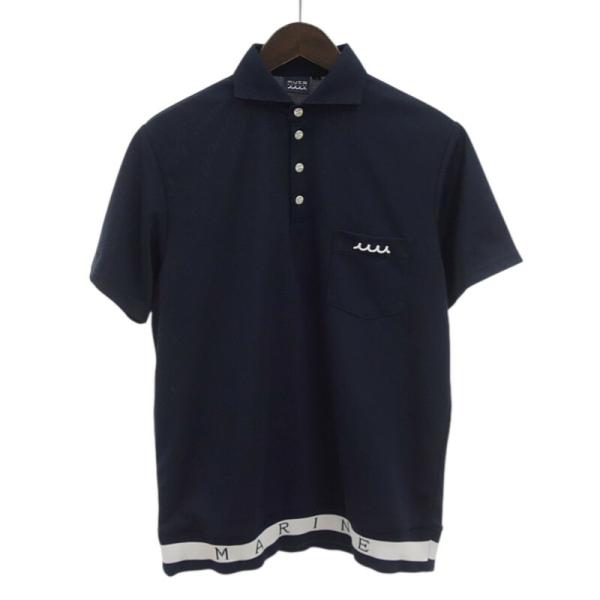 MUTA ムータゴルフウェアロゴ ヘムリブ 半袖 ポロシャツ モックネック 楽天市場】muta MARINE GOLF ムータマリンゴルフ メンズ