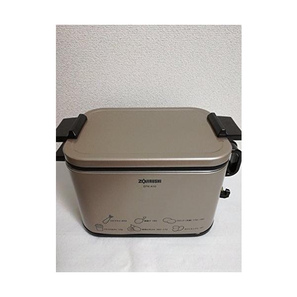 【商品概要】火を使わないから、揚げ物作りが簡単!19cmの大きなエビもラクラク!【商品説明】【商品詳細】ブランド：象印マホービン(ZOJIRUSHI)商品種別：ホーム＆キッチン商品名：象印マホービン 電気フライヤー メタリックカカオ EFK...